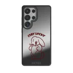 Stay Lucky - Samsung Galaxy S25 Ultra Case, Elite Mirror Dark (Magnetic) / Gunmetal