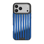 Kafenio - iPhone 17 Pro Max Case, Elite Mirror Dark (MagSafe) / Silver