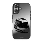 Pit Stop - iPhone 16 Case, Elite Mirror Dark (MagSafe) / Gunmetal