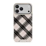 Plaid Please - iPhone 17 Pro Max Case, Elite Light (MagSafe) / Silver