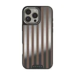 Tiramisu - iPhone 16 Pro Max Case, Elite Mirror Dark (MagSafe) / Silver