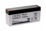 Aku (AGM) SSB SB (3,4 Ah, 6 V, F1, VRLA)