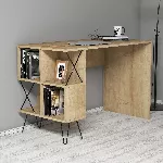 &Otilde;ppelaud, Hanah Home, tamm Must, 120 x 78,8 x 60, cm