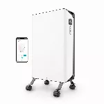 Duux Edge Oil Heater | Oil Heater | 2000 W | Suitable for rooms up to 20 m&sup2; | White