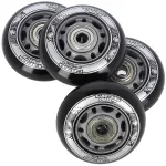 PU 64x24 82A BLACK (4 tk) + ABEC-9 (8 tk) SET NILS EXTREME