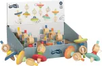 small foot puidust vurrid n&ouml;&ouml;riga, v&auml;ljapanekukomplekt, 12 tk