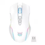M&auml;nguhiir - Onikuma CW905 traadita RGB 3600 DPI valge
