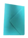 Dekoratiivne &uuml;mbrik Paper Poetry C6, 114&times;162 mm, 100 g, t&uuml;rkiissinine