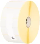 Zebra Label, Paper, 57x19mm, Thermal Transfer, Z-Select 2000T, Coated, Permanent Adhesive, 76mm Core, Perforation