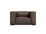 Genuine Leather Armchair, "Turin", 1 Seat, 113x95x68 Made in Europe