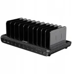 &bdquo;Unitek&ldquo; nutikas 10-pordiline USB-A/USB-C laadimisjaam, 120 W (PD 3.0)