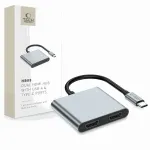 Hub HB08 4-in-1 USB-C HDMI 4K