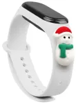 Xiaomi Mi Band 3/4 White Xmas Snowman