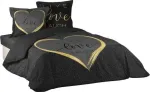 Bed Linen Set CRAZY LOVE 200x200cm, 63x63cm