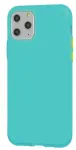 "Solid Silicone Case Apple iPhone 12 / 12 Pro" Mint