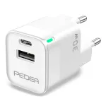 Dual Mini Reiselader 30W White
