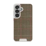 Favorite Coat - Plaid Samsung Galaxy S25 Case, Elite Light (Magnetic) / Silver