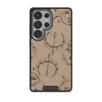 Sagittarius - Samsung Galaxy S25 Ultra Case, Elite Dark (Magnetic) / Silver / Beige