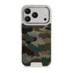 Tropical Green Camo - iPhone 17 Pro Case, Elite Light (MagSafe) / Silver