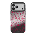 Flower Girl - iPhone 17 Pro Max Case, Elite Mirror Dark (MagSafe) / Silver