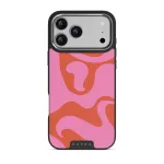 Ride The Wave - iPhone 17 Pro Max Case, Elite Dark (MagSafe) / Silver