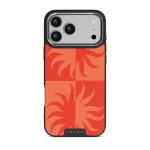 Sunkissed - iPhone 17 Pro Max Case, Elite Dark (MagSafe) / Silver