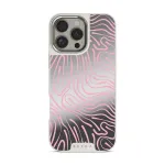 Hawaiian Breeze - iPhone 16 Pro Case, Elite Mirror Light (MagSafe) / Silver