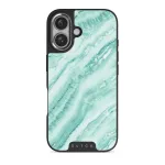 Fresh Breeze - iPhone 16 Plus Case, Elite Dark (MagSafe) / Silver