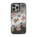 BFF - iPhone 16 Pro Case, Elite Mirror Dark (MagSafe) / Silver