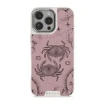Cancer - iPhone 16 Pro Max Case, Elite Light (MagSafe) / Silver / Pink
