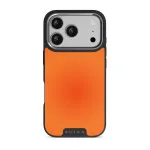 Flare - iPhone 17 Pro Case, Elite Dark (MagSafe) / Silver