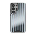 The Hamptons - Samsung Galaxy S25 Ultra Case, Elite Mirror Dark (Magnetic) / Silver