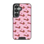 Hot Dog - Samsung Galaxy S25 Plus Case, Elite Dark (Magnetic) / Silver