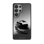 Pit Stop - Samsung Galaxy S25 Ultra Case, Elite Mirror Dark (Magnetic) / Silver