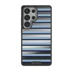 Window Seat - Samsung Galaxy S25 Ultra Case, Elite Mirror Dark (Magnetic) / Silver