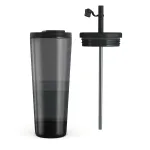 Monotone - Travel Mug, 700 ml / Flap & Straw Set