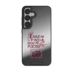 Read Me - Samsung Galaxy S25 Case, Elite Mirror Dark (Magnetic) / Gunmetal