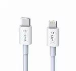 Devia Smart Series PD-kaabel Type-C to Lightning (MFI) jaoks 18W valge