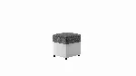 Pouf R1, hall, kangas Sawana 05, pehme 17
