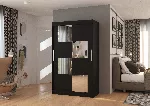 Peegliga l&uuml;kandkapp LUGANO 120