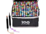 Extralink | Alcohol Marker Set | felt-tip pens, markers, markers, 168 colours