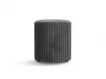 Pouf, "Dia", 1 Seat, 40x40x45, Grey