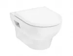 Hansgrohe GladeLake S &ndash; riputatav WC-pott kaanega, AquaChannel Flush, Rimless, EcoSmart, valge 60201450