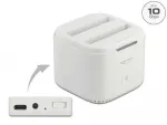 "USB Type-C&trade; 3.2 dokkimisjaam 2 x 2,5" SATA HDD/SSD jaoks kloonimisfunktsiooniga"