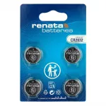 Patareid &ndash; Renata CR2032 liitiumpatareid 3 V, 260 mAh, 4 tk.