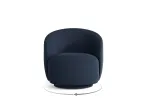 Swivel Armchair, "Savona", 1 Seat, 69x72.5x70.5 Made in Europe