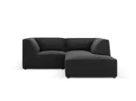 Leather Imitation Modular Right Corner Sofa, "Siena", 3 Seats, 186x180x69 Made in Europe