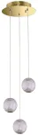 &bdquo;Italux&ldquo; LED-riippvalgusti &bdquo;Rosario&ldquo; 12,6 W, kuldne
