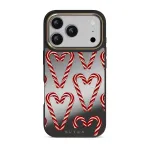 Candy Lane - iPhone 17 Pro Case, Elite Mirror Dark (MagSafe) / Gold