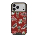 Merry Kitty - iPhone 17 Pro Max Case, Elite Dark (MagSafe) / Gold